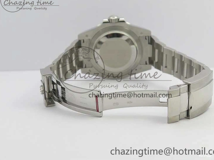 MiroTime 0417 Breathable GMT Master II 116719 BLRO Real Ceramic 904L SS GMF 1:1 Best Edition Black Dial on Bracelet A3186 (Correct Hand Stack) 3243